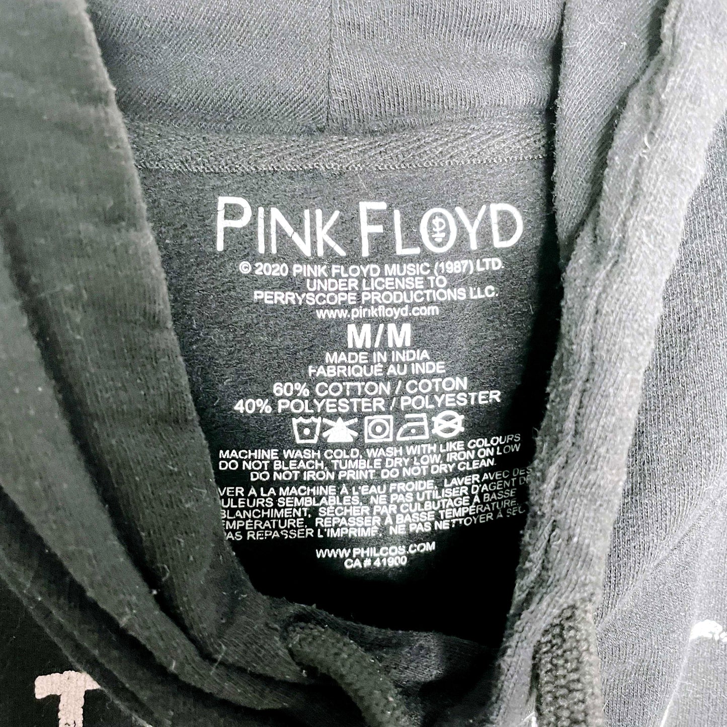 pink floyd 2020 prism hoodie