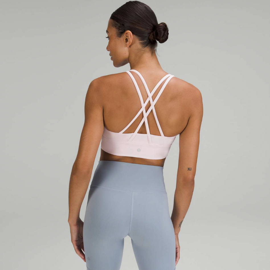 lululemon 2023 energy longline bra luxtreme