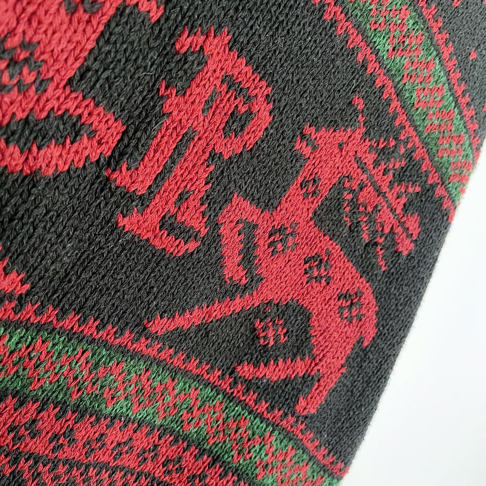 vintage 90s polo ralph lauren holiday reindeer knit crew