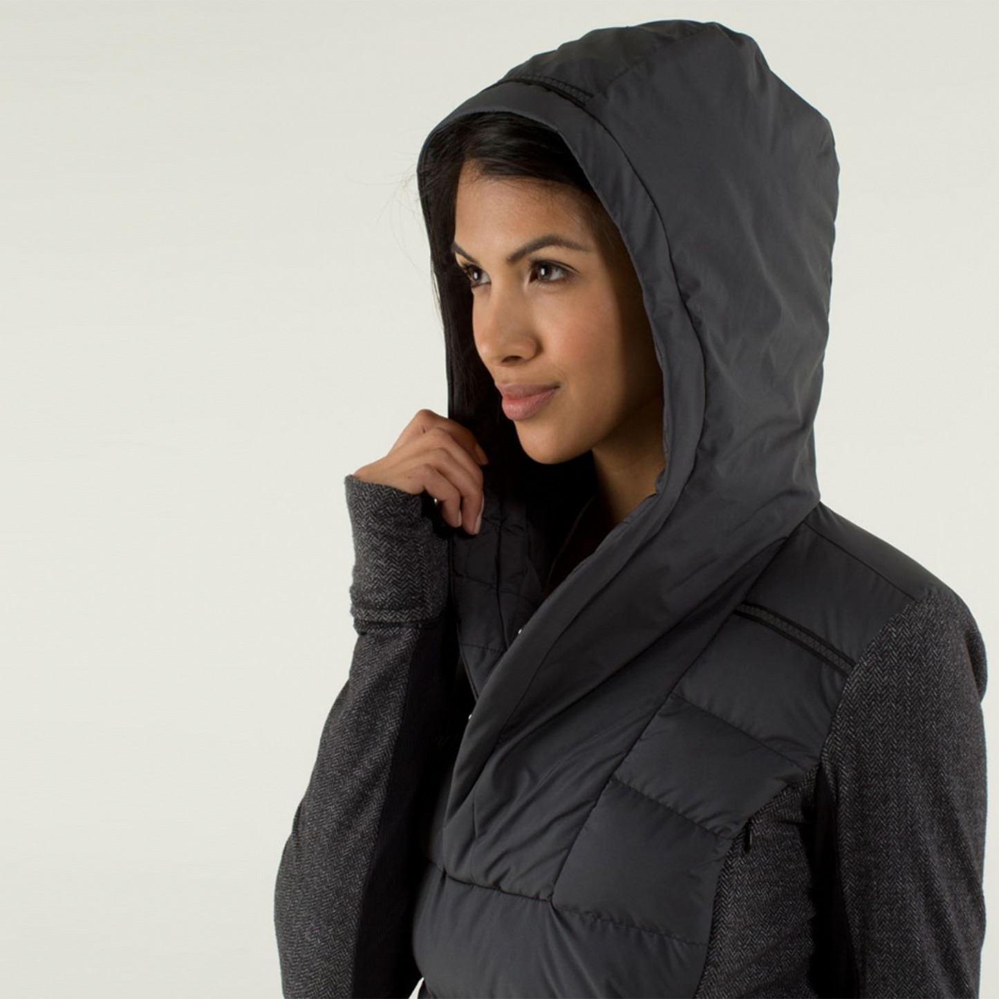 lululemon fluff off pullover puffer rulu + goose down