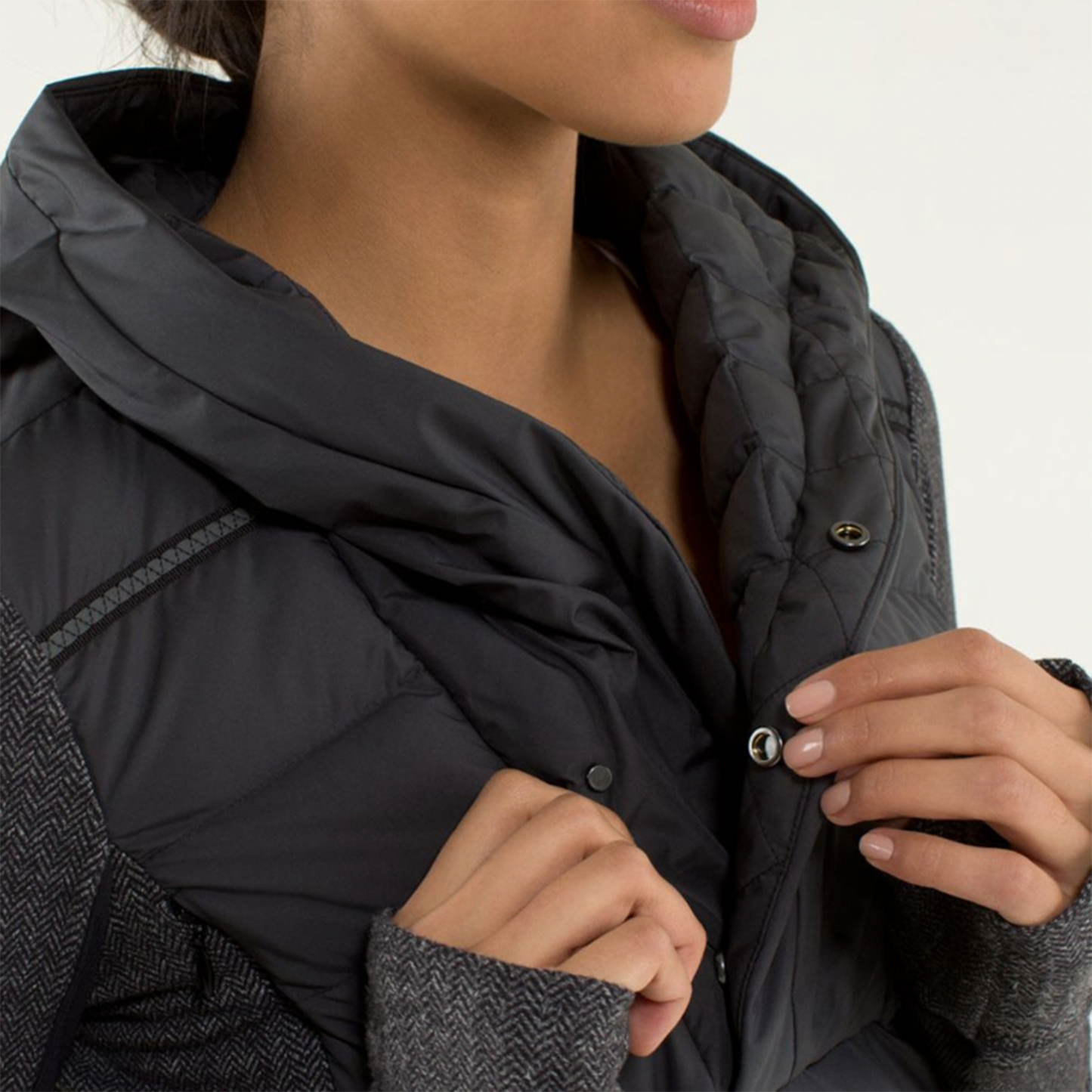 lululemon fluff off pullover puffer rulu + goose down