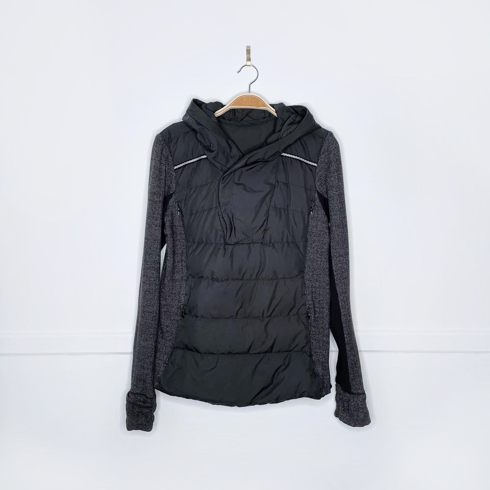 lululemon fluff off pullover puffer rulu + goose down