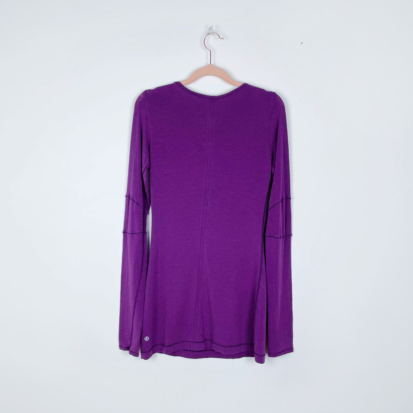 lululemon devotion long sleeve tee tender violet - size small