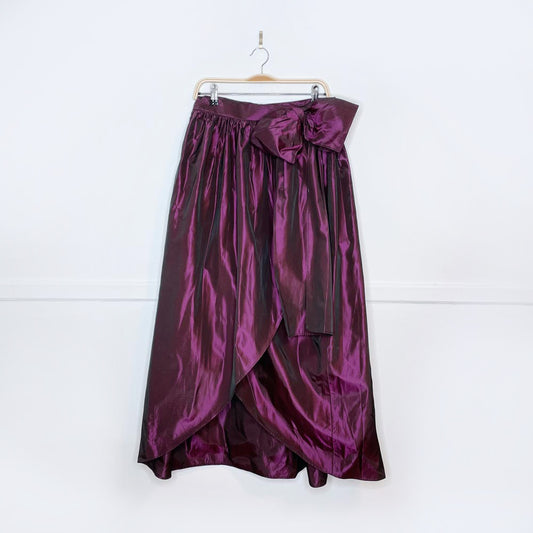 vintage valentina's taffeta big bow full skirt