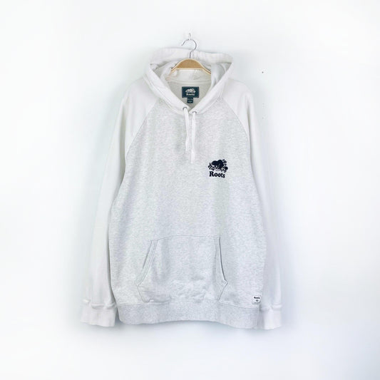 roots 2019 two-tone minimal raglan hoodie