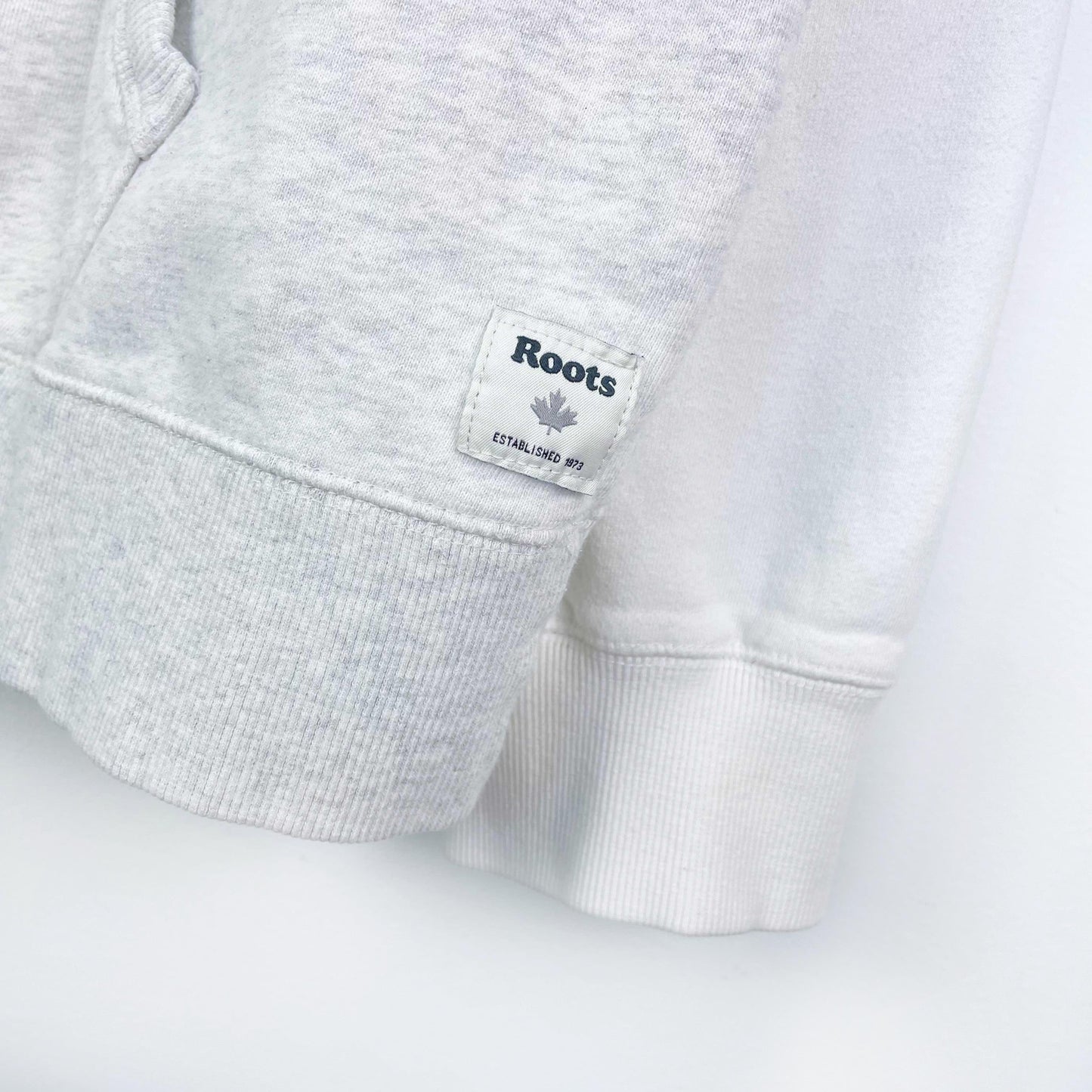 roots 2019 two-tone minimal raglan hoodie