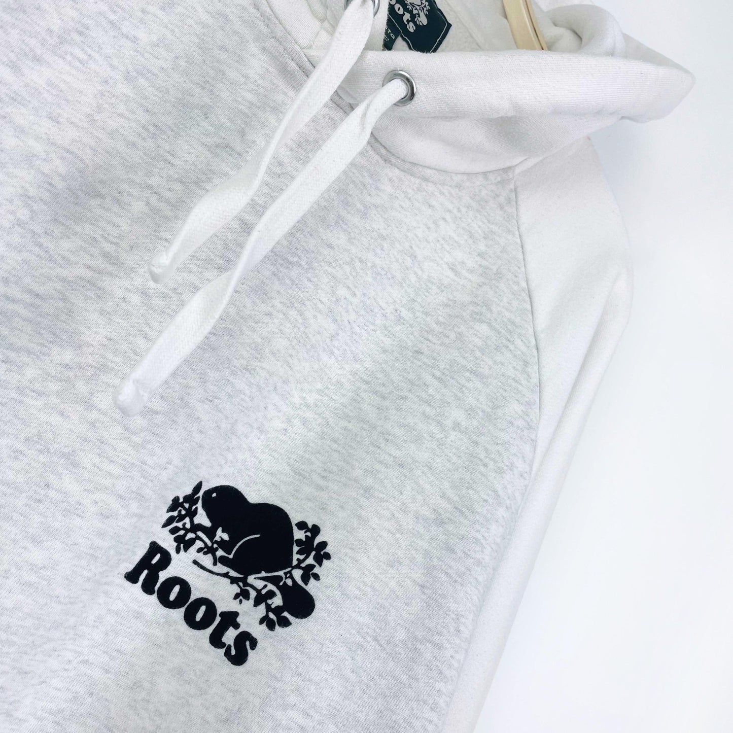 roots 2019 two-tone minimal raglan hoodie