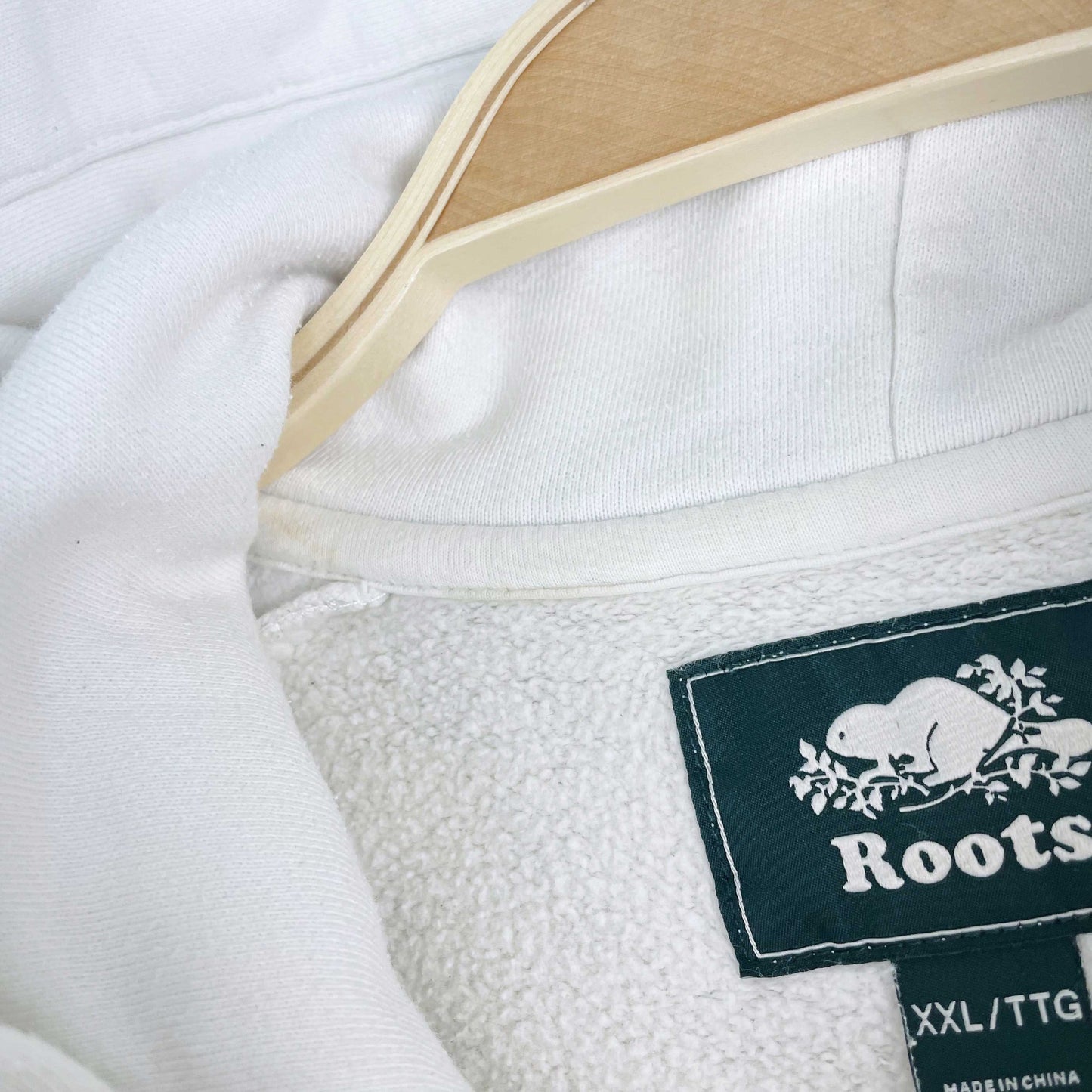 roots 2019 two-tone minimal raglan hoodie