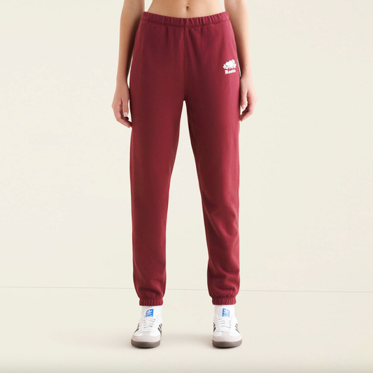 roots red organic cooper sweatpant - size xxs