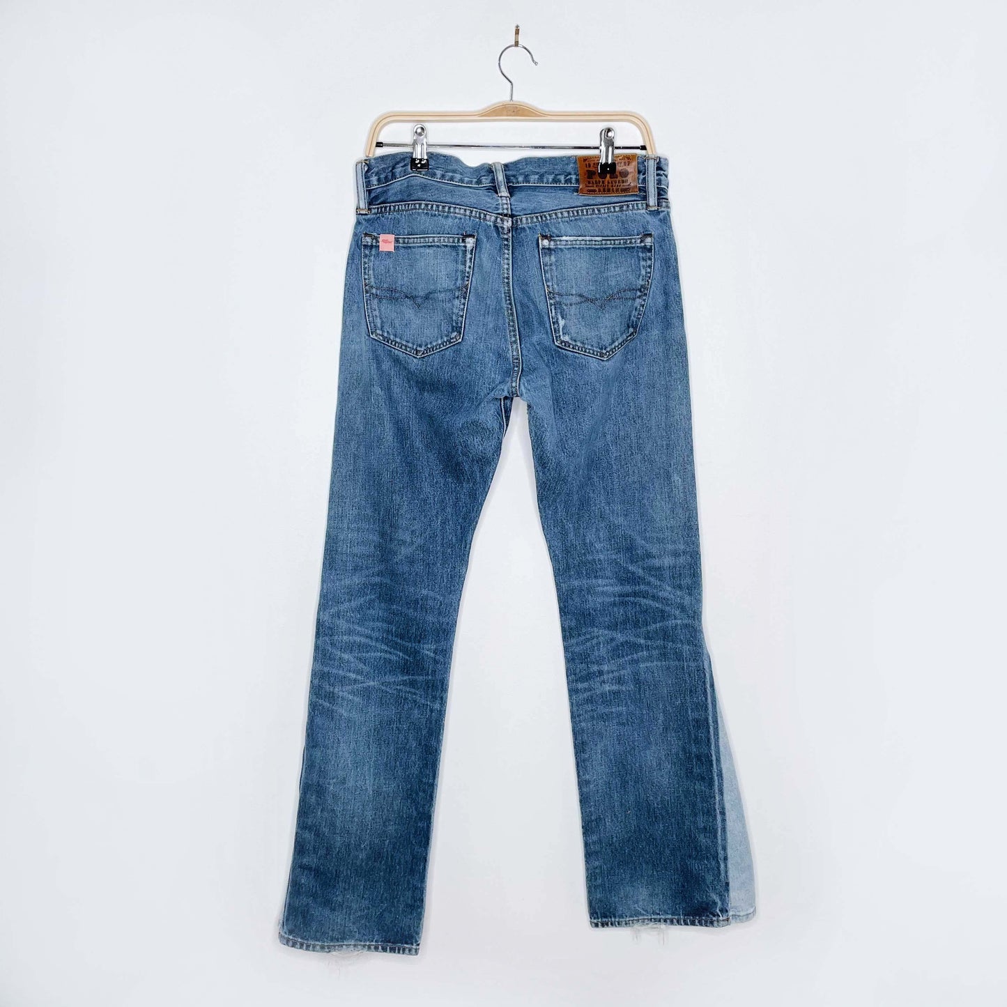 rework x ralph lauren flare leg jeans