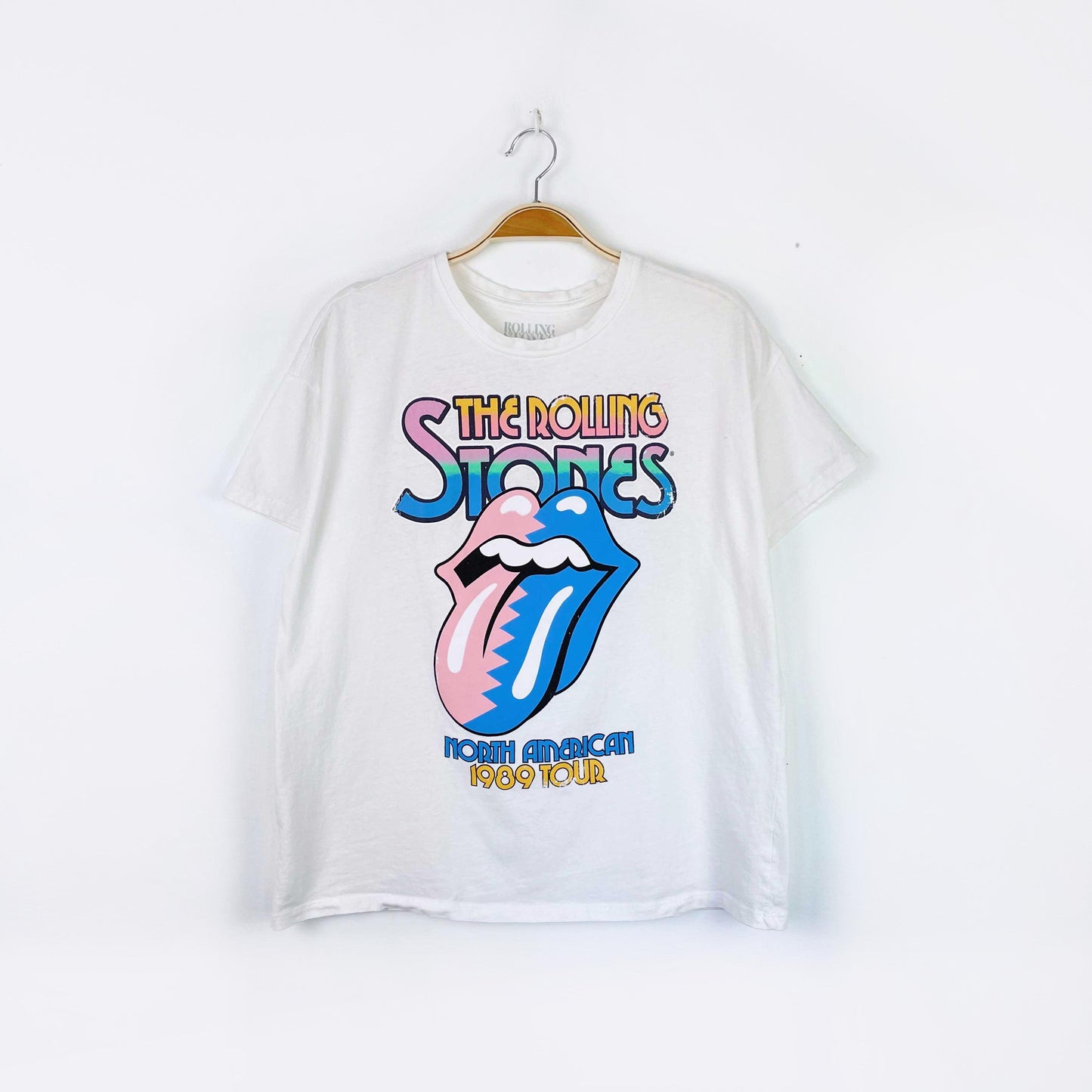 the rolling stones 1989 tour tee