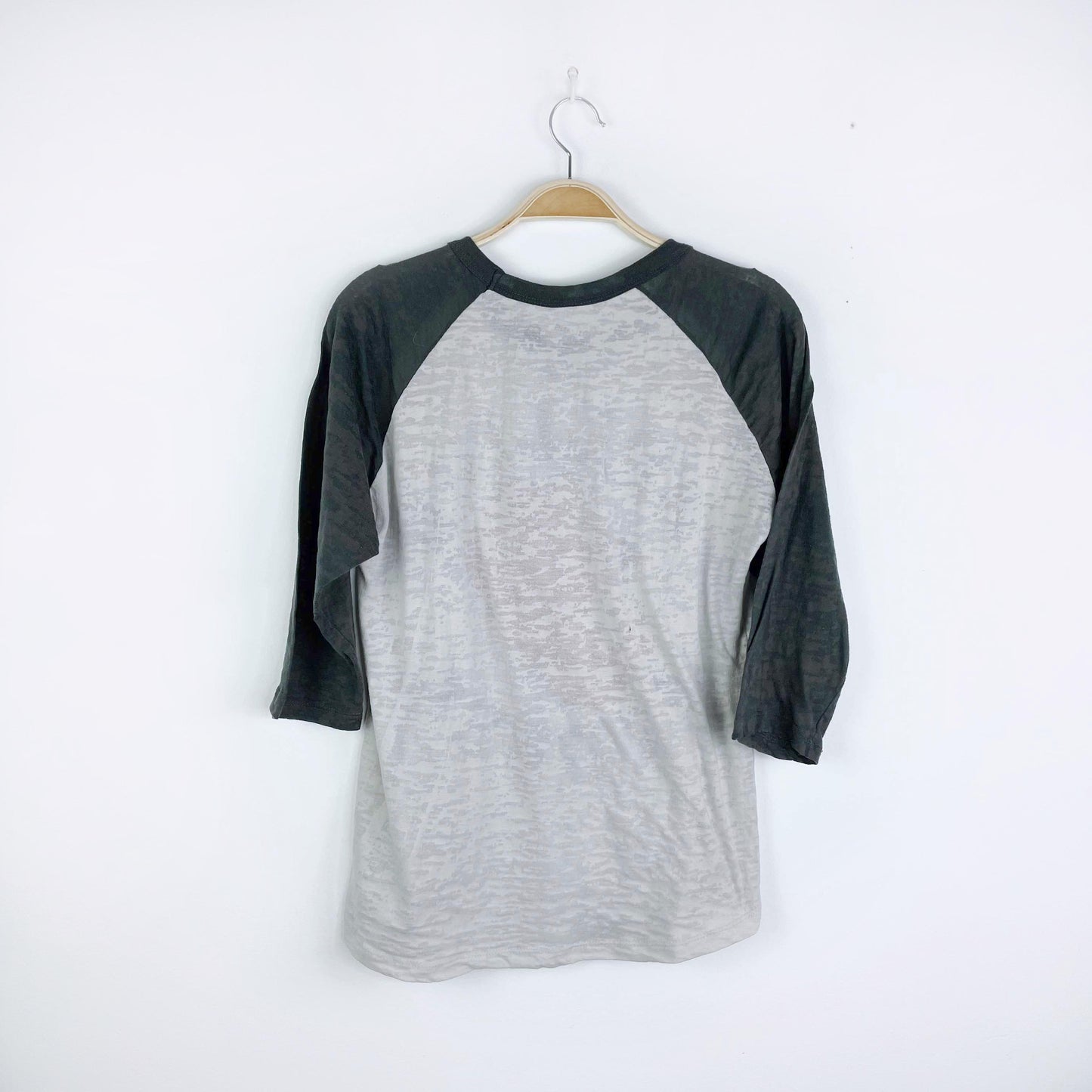 2009 rolling stones raglan burnout tee