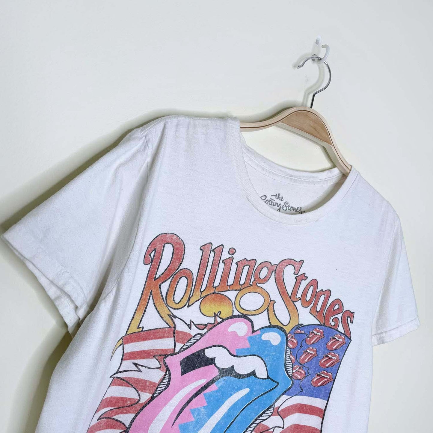 rolling stones 2017 bravado steel wheels tour '89 - size small