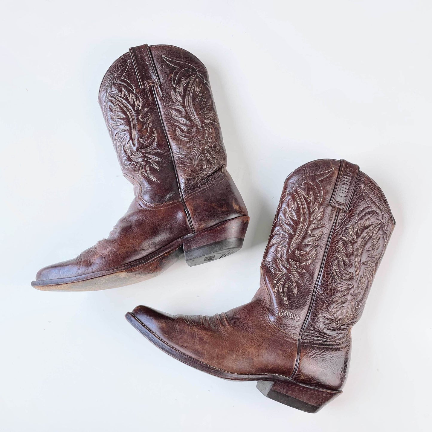 vintage sanchez made in spain cowboy boots