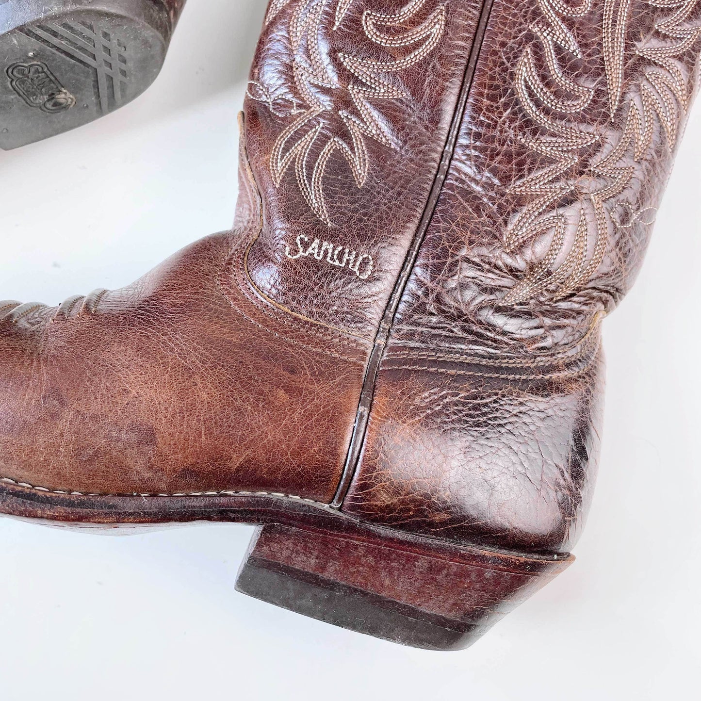 vintage sanchez made in spain cowboy boots