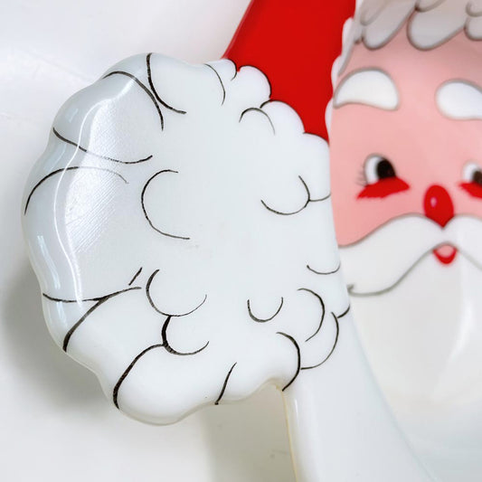 vintage ullman usa plastic santa party bowl