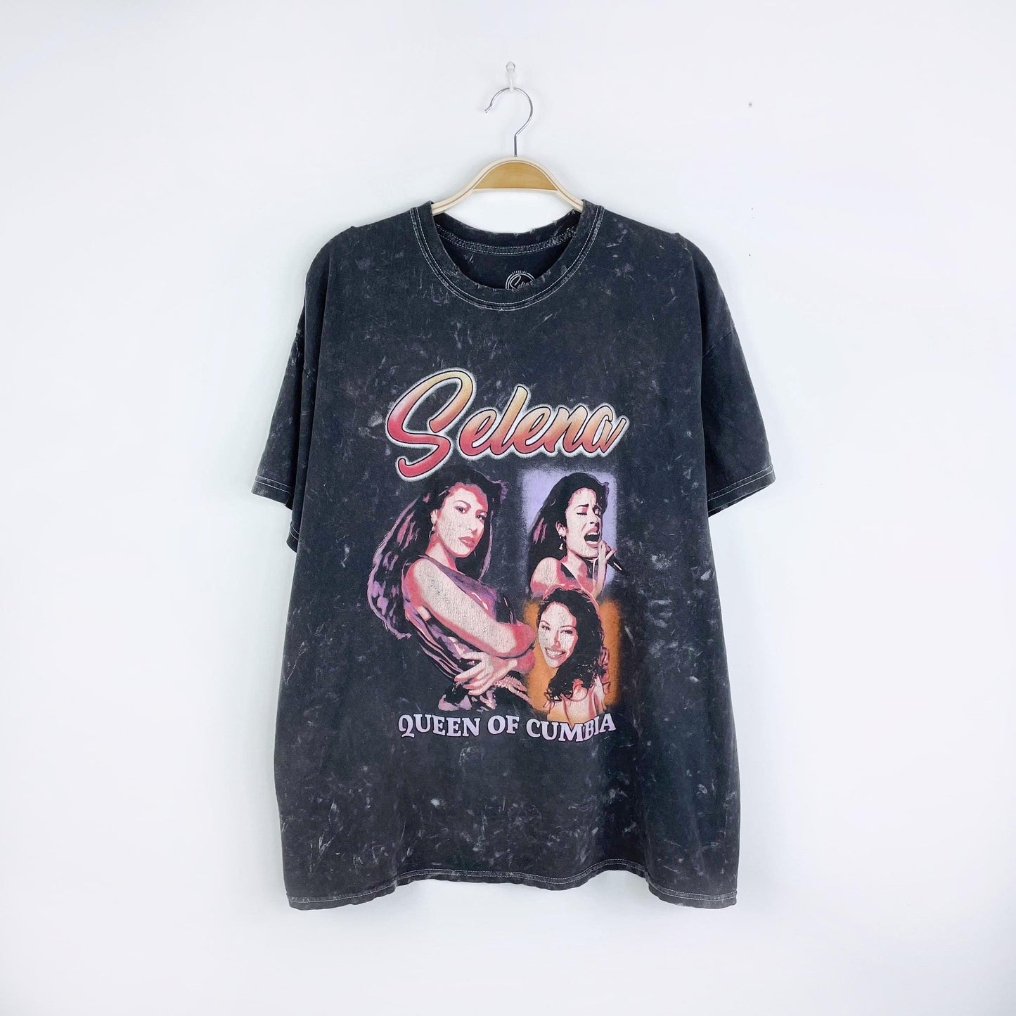 UO selena acid wash tee