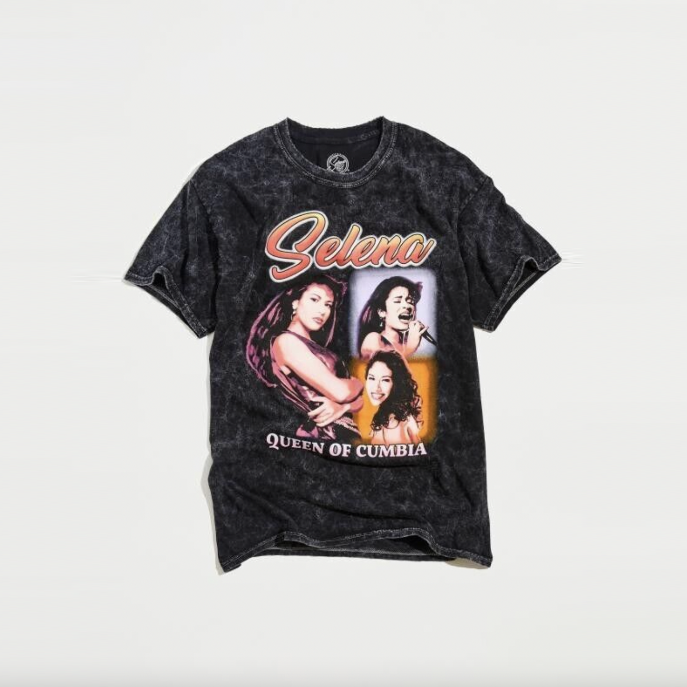 UO selena acid wash tee