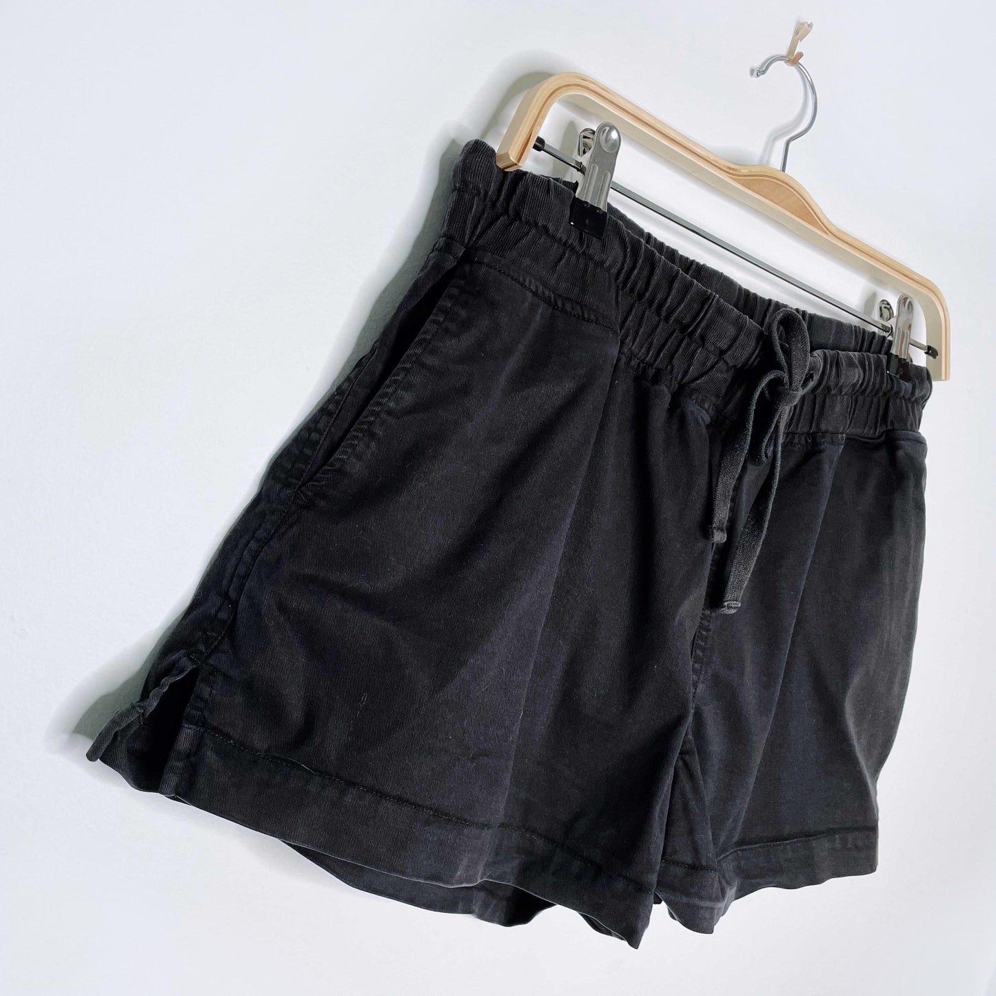 roots 2020 high rise casual drawstring shorts