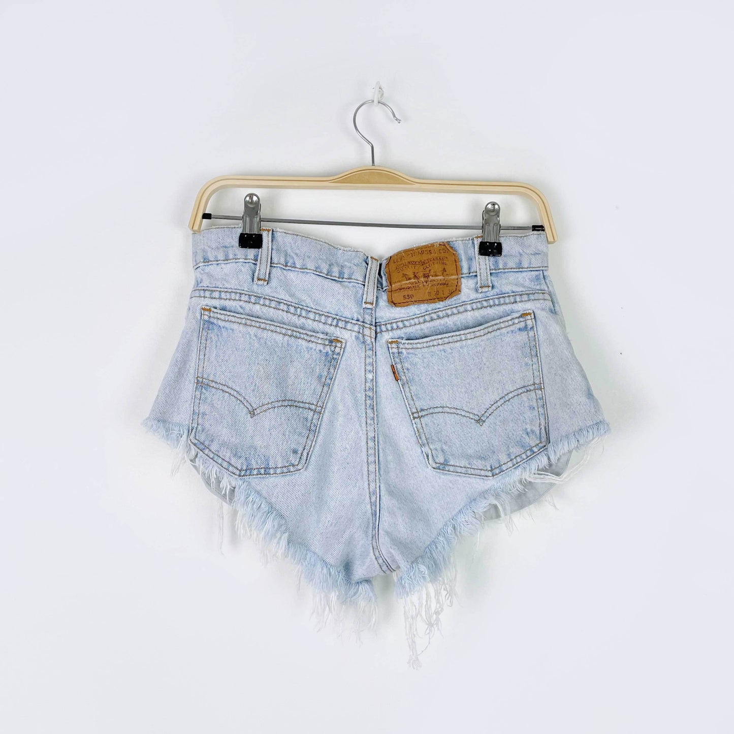 vintage levi's orange tab 550 daisy dukes