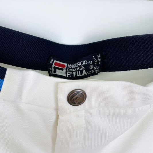 vintage 70s fila made in italy tennis shorts