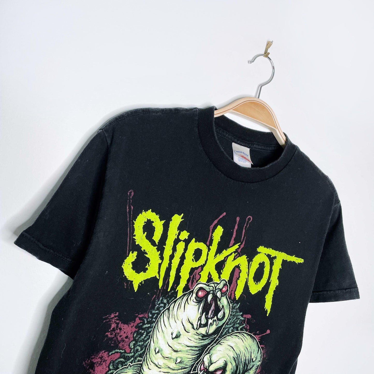 vintage 00's slipknot pulse of the maggots tennessee river tee