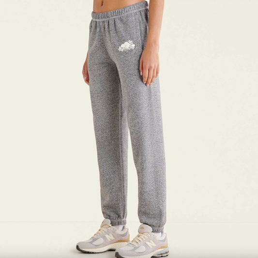 roots original fit salt & pepper sweatpant - size medium