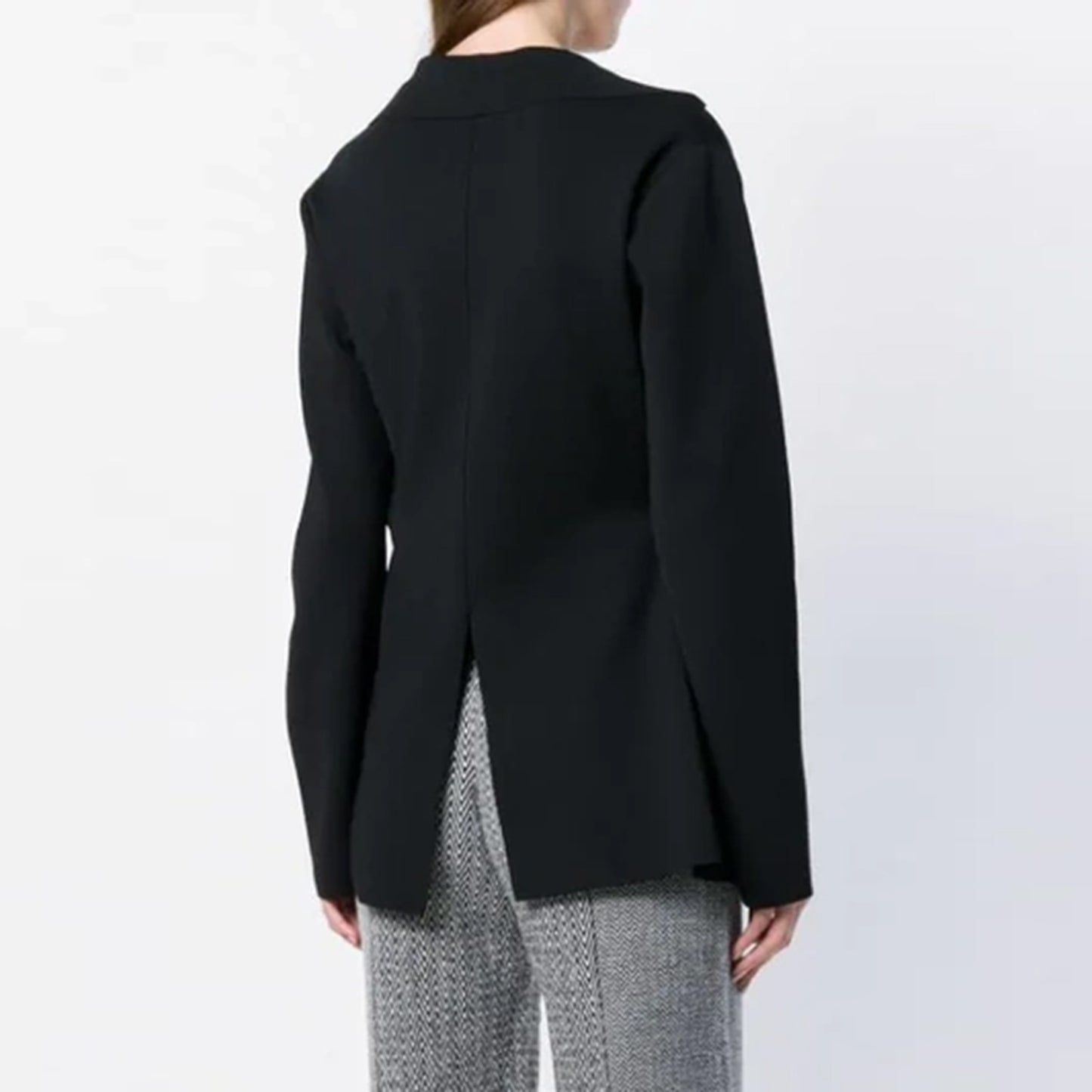 stella mccartney 2018 stretch knit wrap jacket