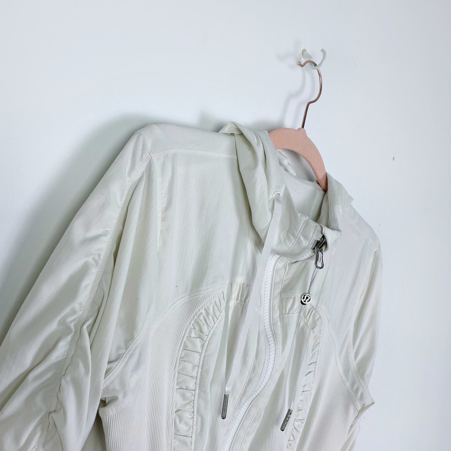 lululemon 2019 white studio jacket - size 6