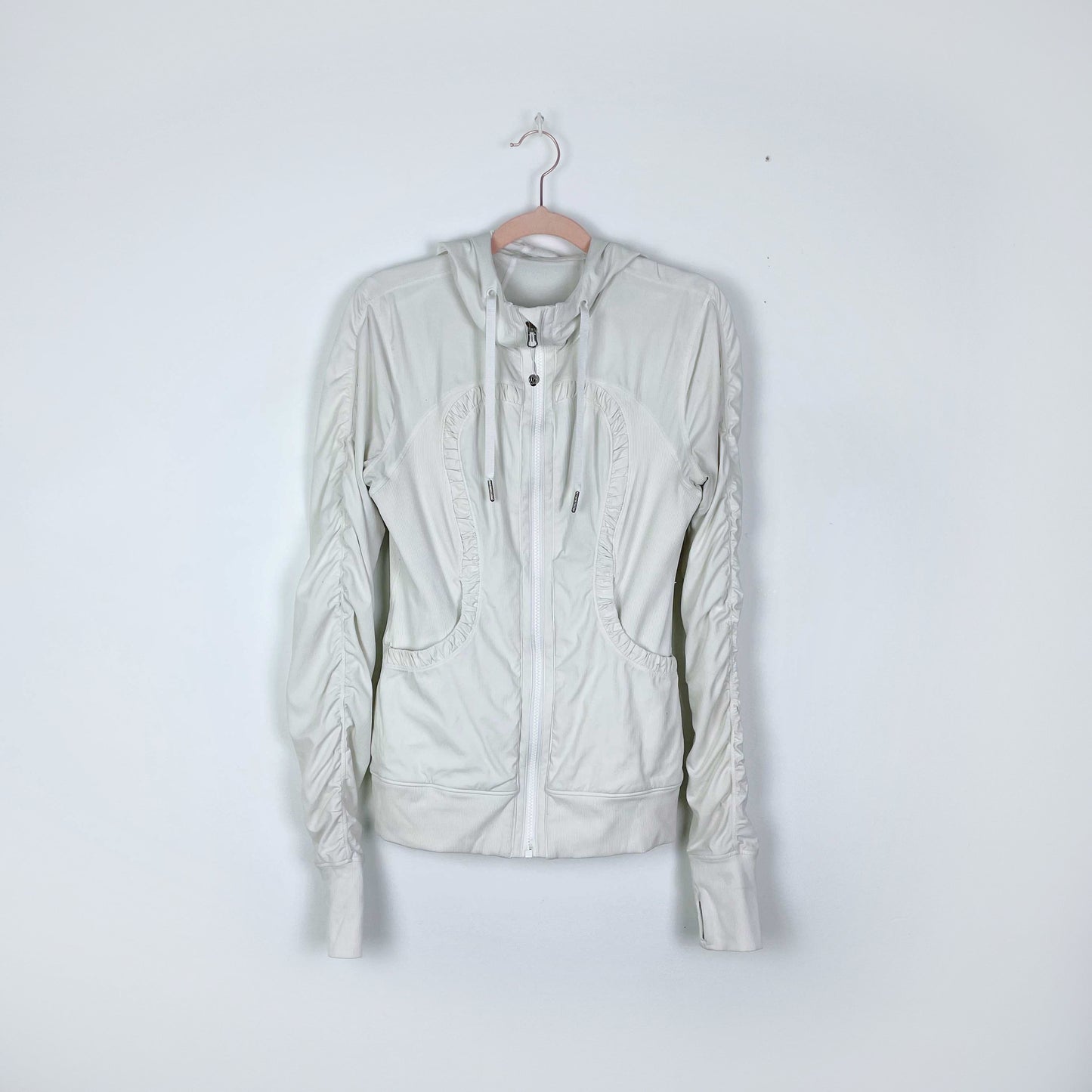 lululemon 2019 white studio jacket - size 6