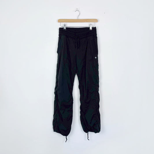 lululemon black dance studio pant lined - size 6