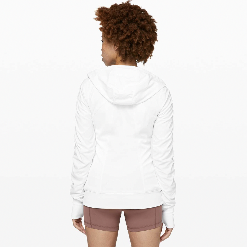 lululemon 2019 white studio jacket - size 6