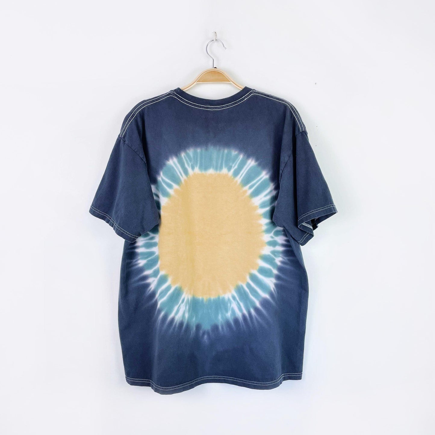 2022 sublime tie dye sun face tee