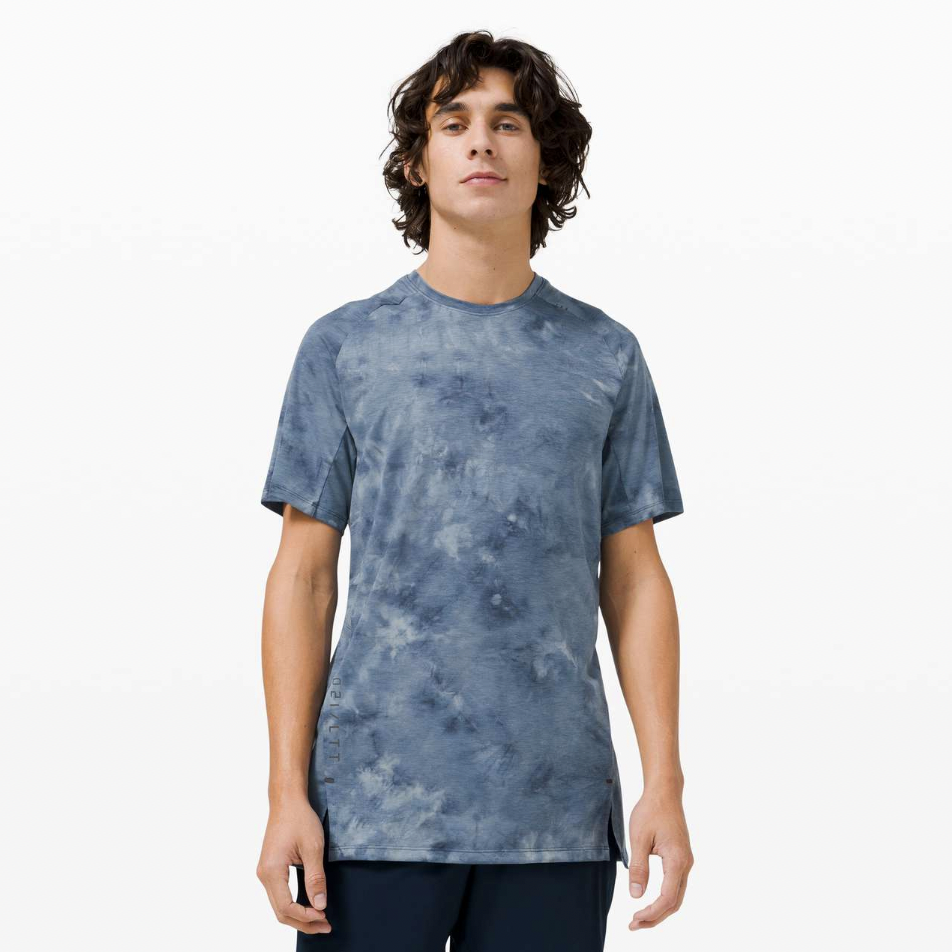 lululemon 2021 always agile tie dye tee