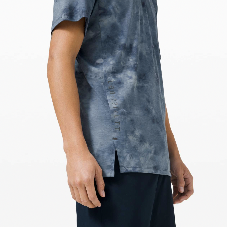 lululemon 2021 always agile tie dye tee