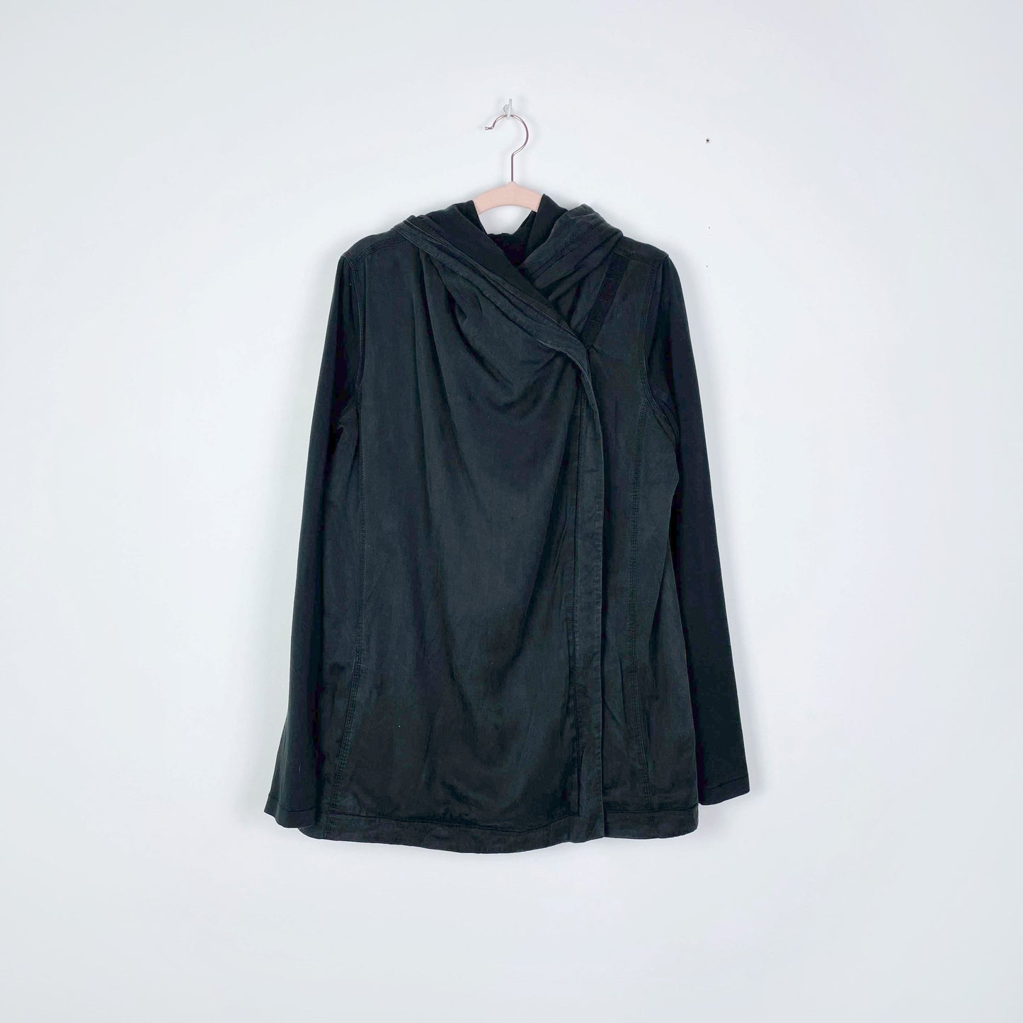 lululemon tencel blissed out wrap jacket - size 8