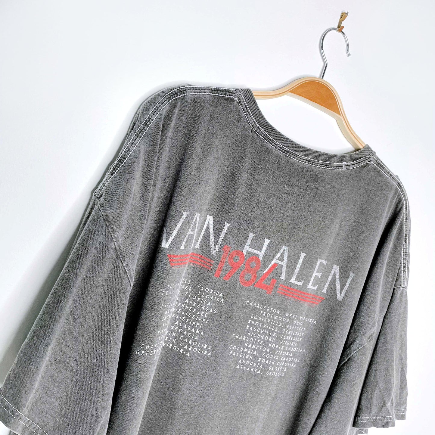 UO van halen roses t-shirt dress