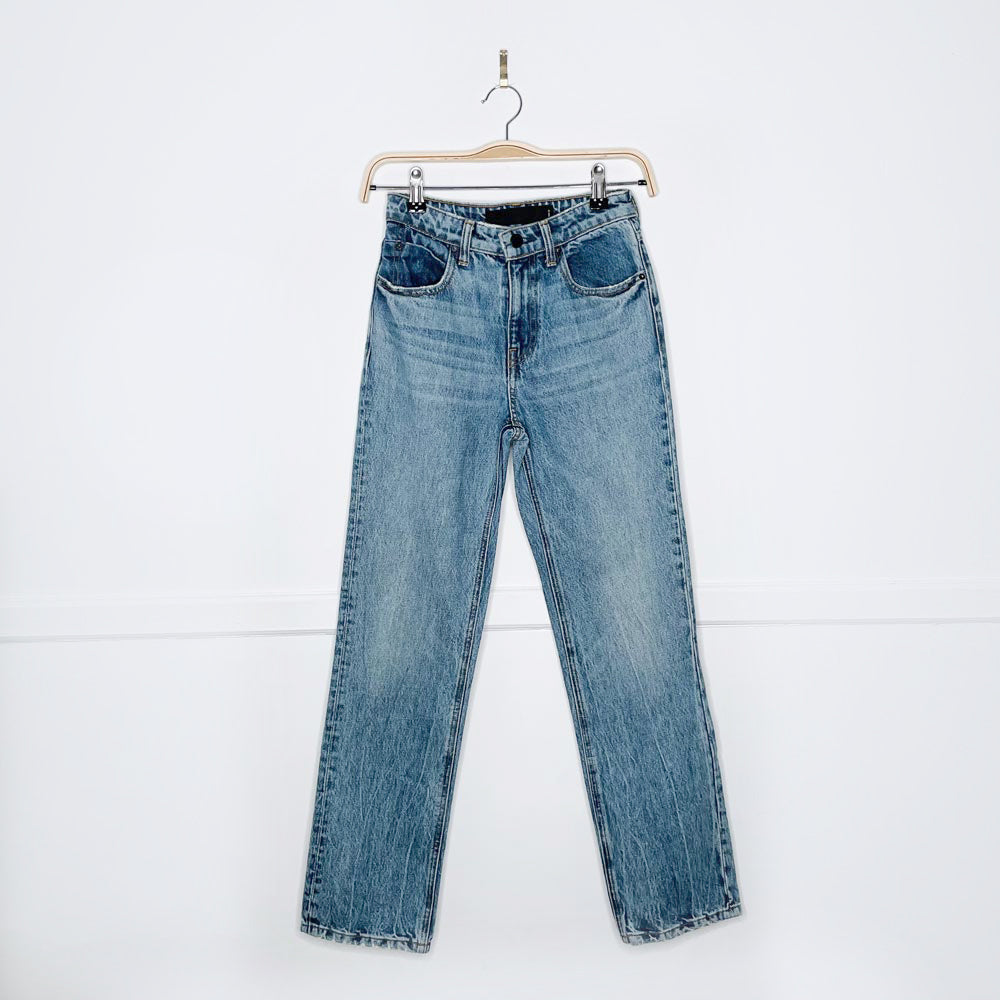 alexander wang cult straight leg jeans