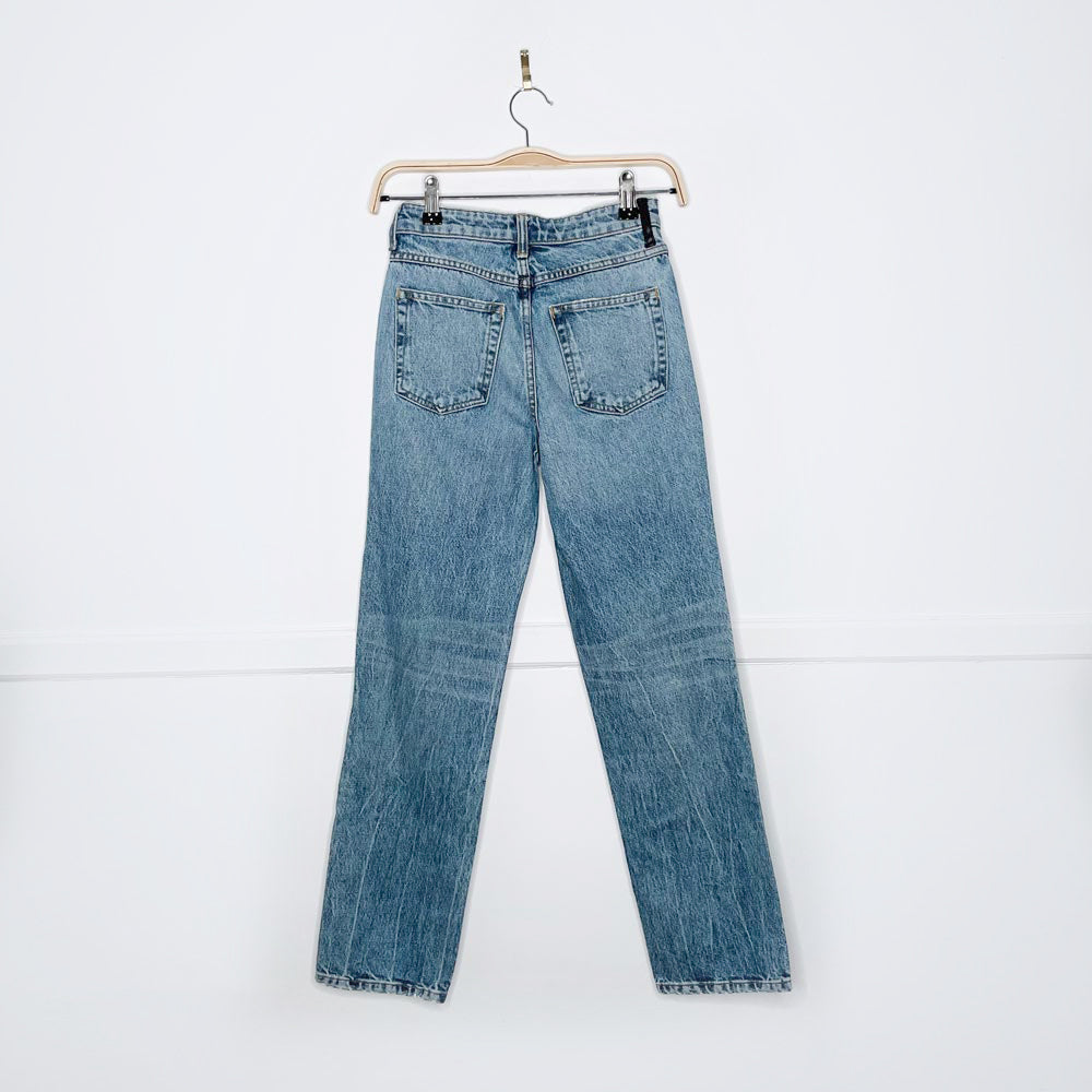 alexander wang cult straight leg jeans