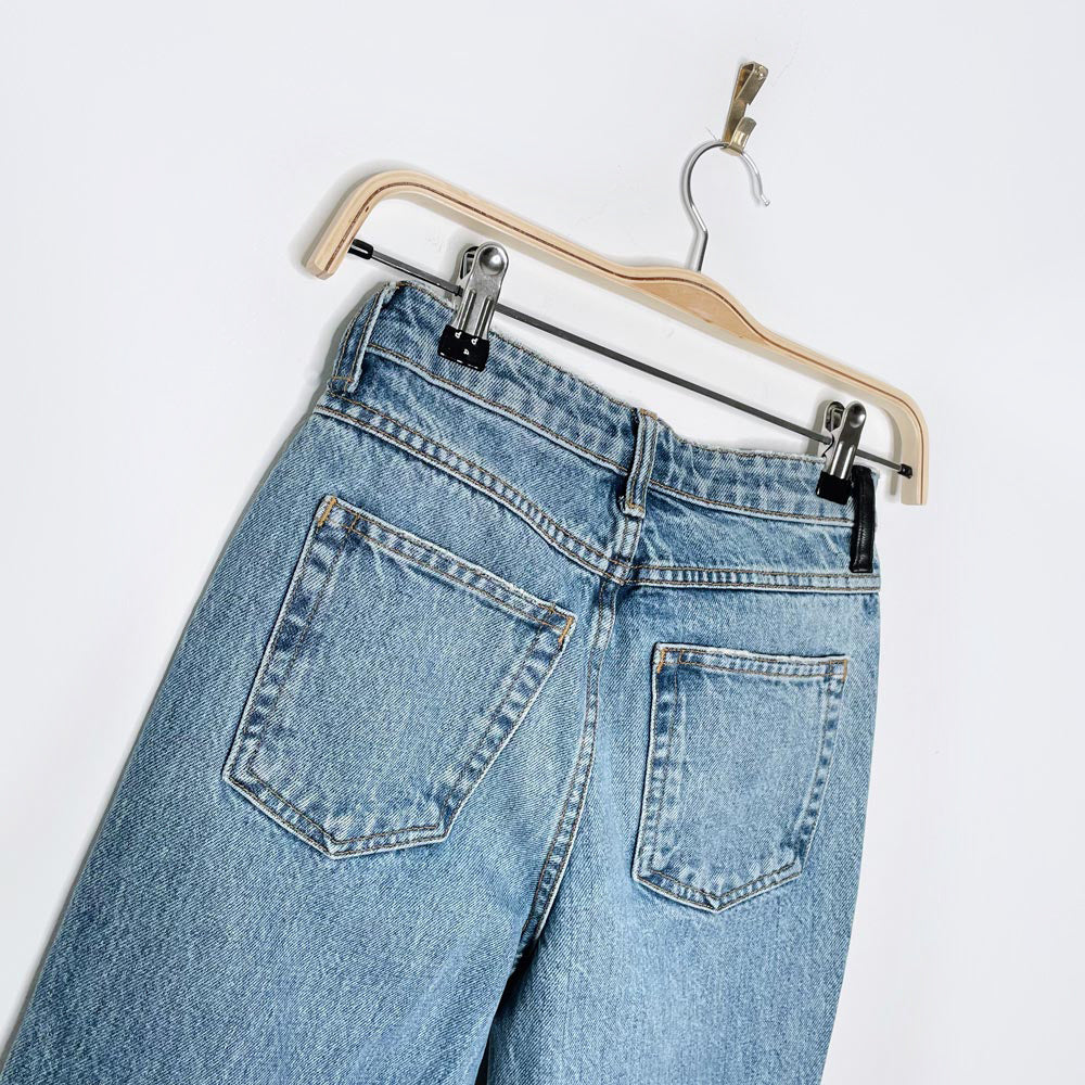 alexander wang cult straight leg jeans