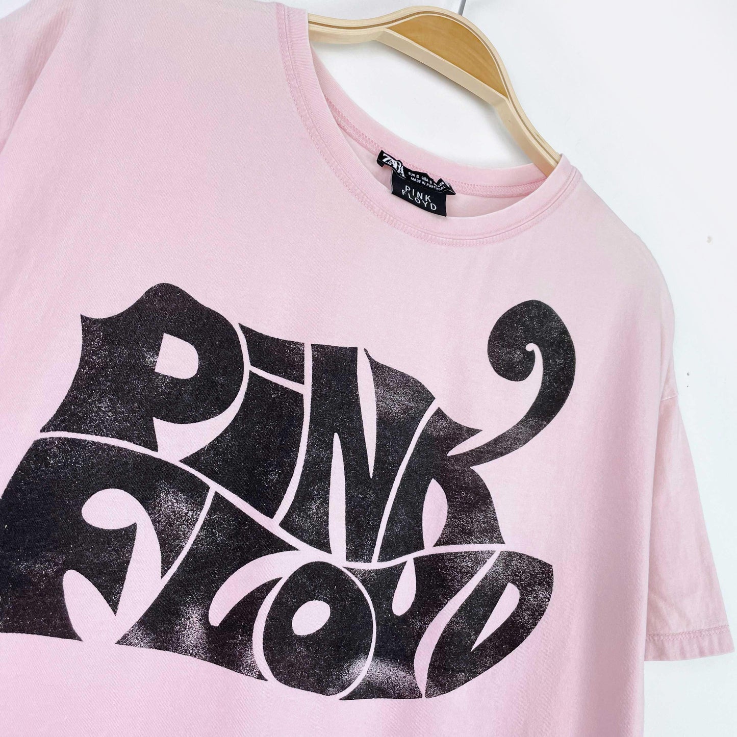 zara x pink floyd graphic tee