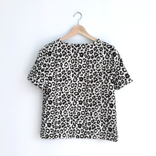 W118 by Walter Baker Leopard Top - size Small