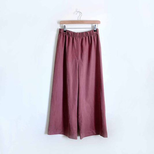 American Apparel high rise wide leg culottes - size Large