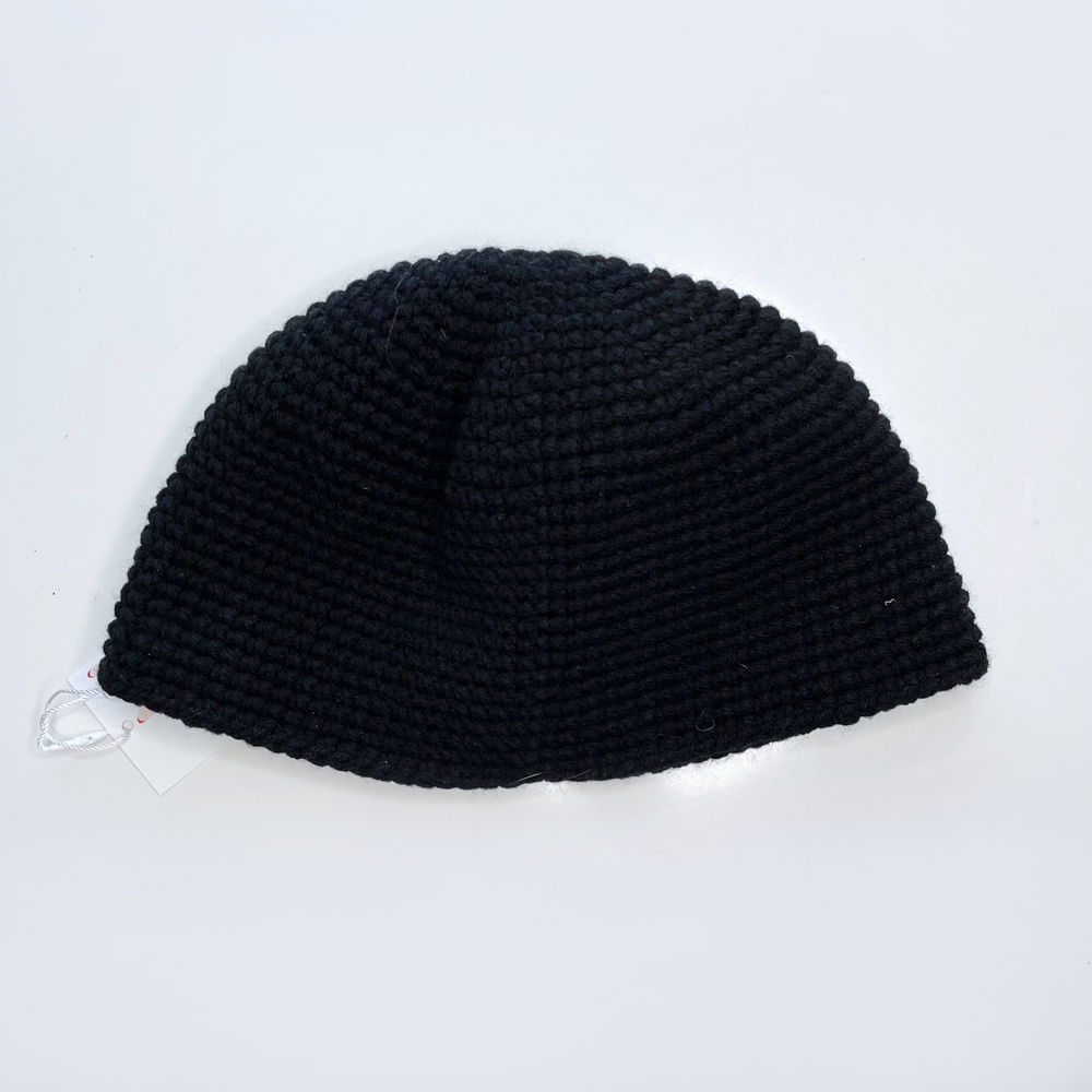 handmade y2k crochet adidas beanie