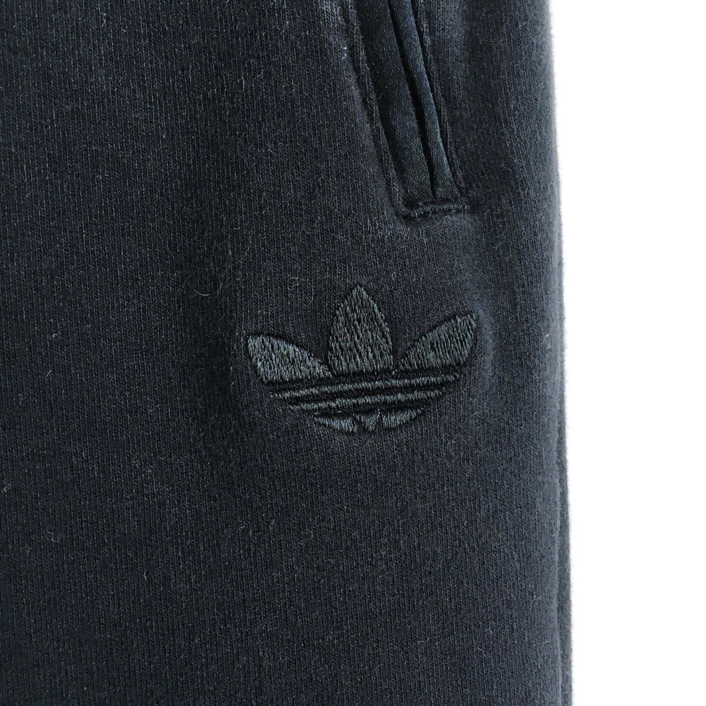 adidas black skinny jogger - size xs