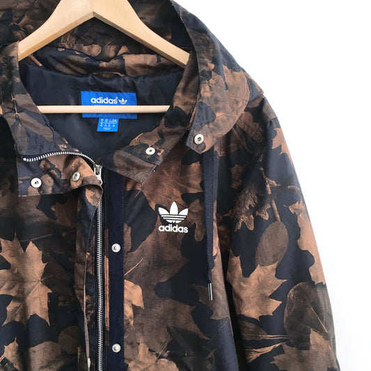 Adidas Leaf Camo Jacket - size xs