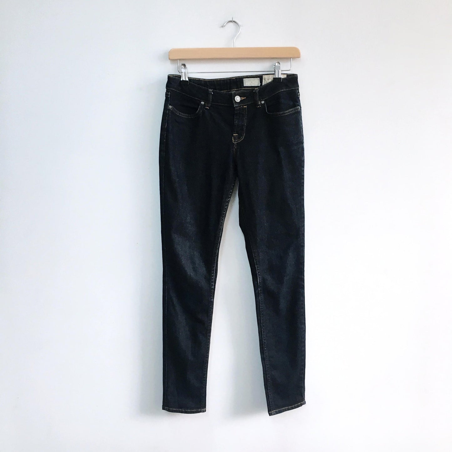 all saints ashby skinny jeans - size 28