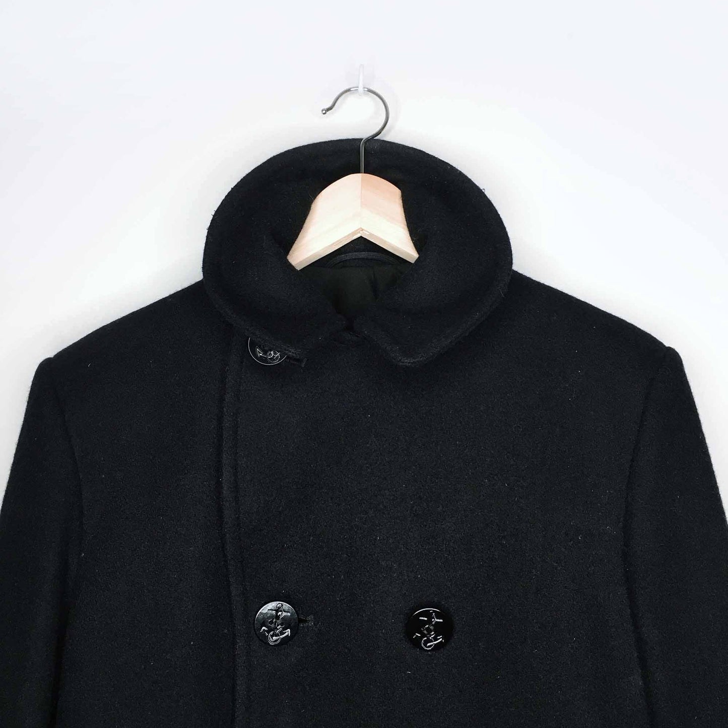 Vintage Sterlingwear US Military Wool Pea Coat - Men's Small