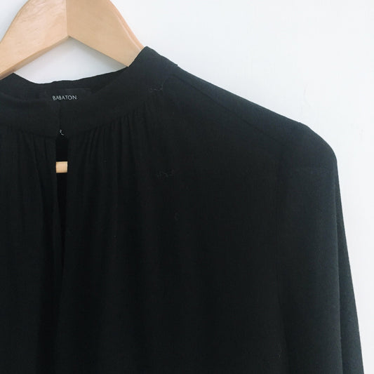 Babaton Aritizia Black Blouse - size Small