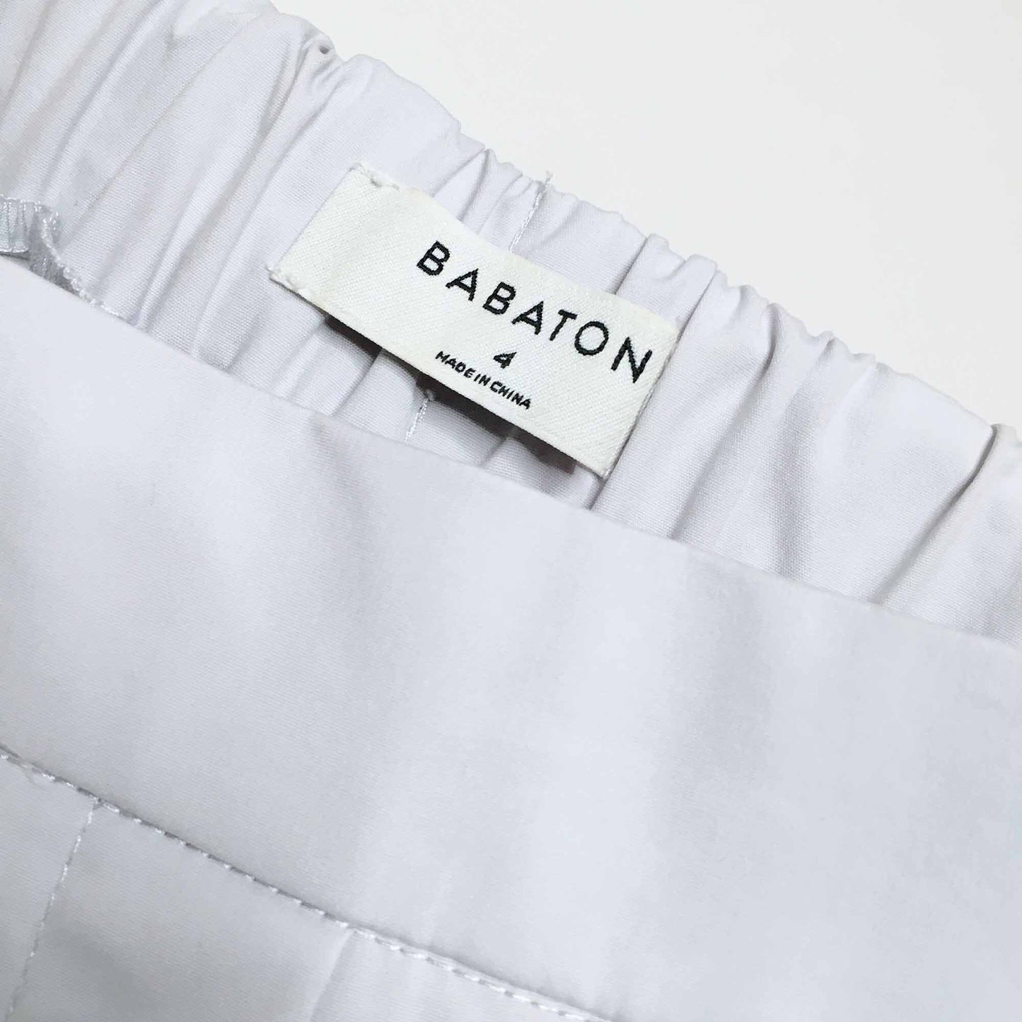 Babaton Manolo cropped wide leg pant - size 4